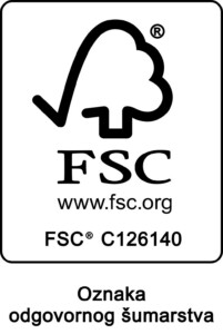 FSC certifikat (crni)